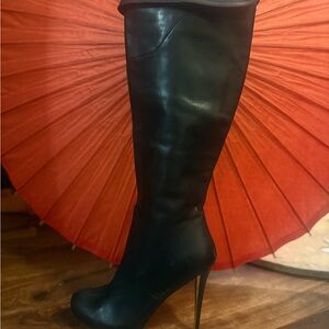 Marciano Black Knee-High Women's Boots